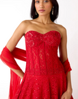 The Rose Allure Lehenga Set - Ready to Ship