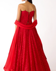 The Rose Allure Lehenga Set - Ready to Ship