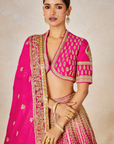 The Gulaab Cham Cham Lehenga - Ready to Ship