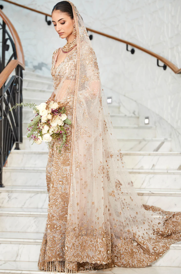 The Vintage Nizami Tulle Saree