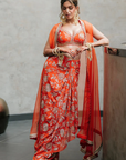 Golconda Alia Wrap Skirt Set