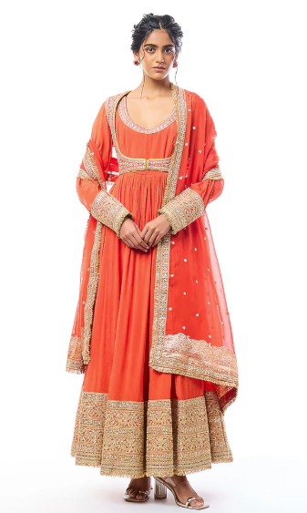 Afsa Anarkali Set