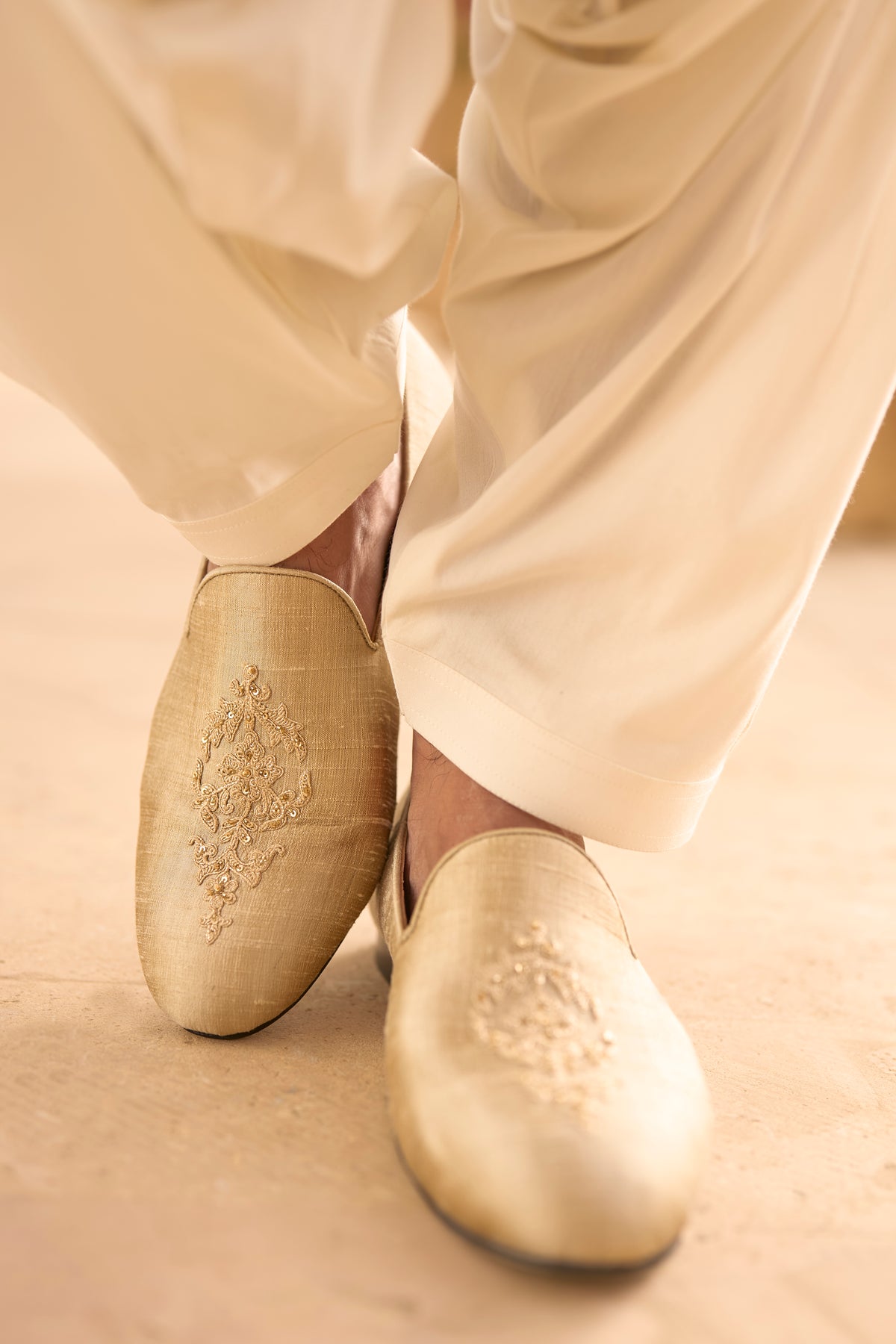 Champagne Sherwani Set