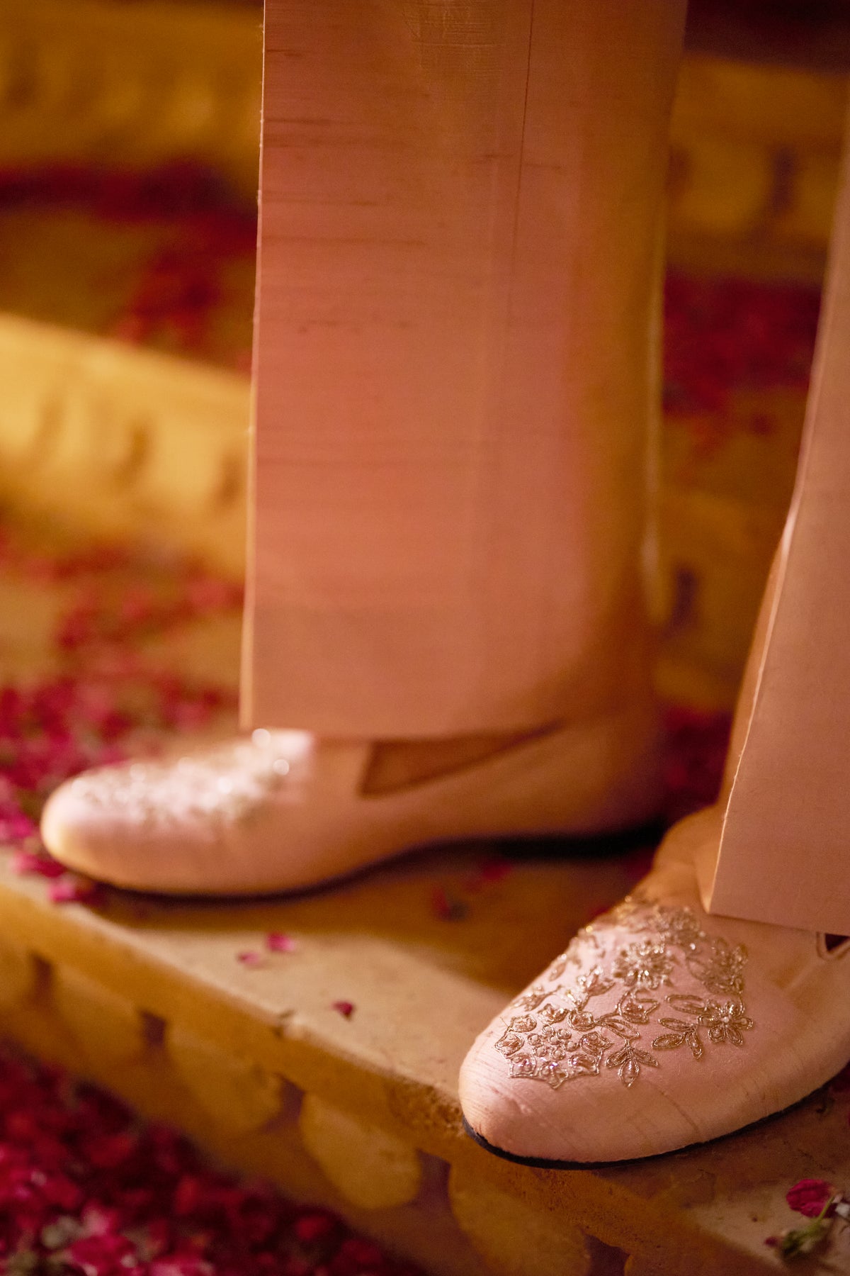 Pink Zardosi Sherwani Set