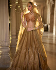 Gold Paisely Lehenga Set