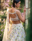 Butter Yellow Sequin Lehenga Set