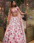 Ruby Floral Lehenga Set