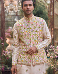 Multi-Coloured Floral Bundi Set