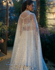 Ivory Pearl & Sequin Lehenga Set