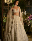 Champagne Pearl Lehenga Set
