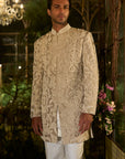Champagne Pearl Sherwani Set