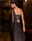 Mocha Corset Saree - Ready to Ship