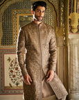 Slate Sherwani Set
