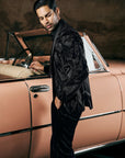Black Velvet Tuxedo set