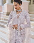 Mauve Dori Sharara Set Details