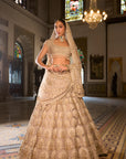 Champagne Pearl Lehenga Set