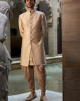 Coffee Gold Sherwani Set