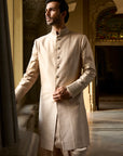 Coffee Gold Sherwani Set