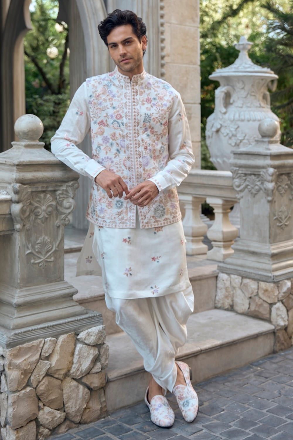 Multi-Coloured Bundi Set - Ready to Ship