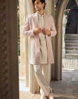 Dusty Rose Open Jacket Set