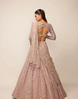 Ash Pink Lehenga Set