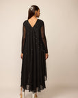 Black Georgette Kurta Set