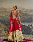 Lalima Jadau Lehenga Set
