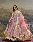 Gulrangi Mirror Anarkali Set