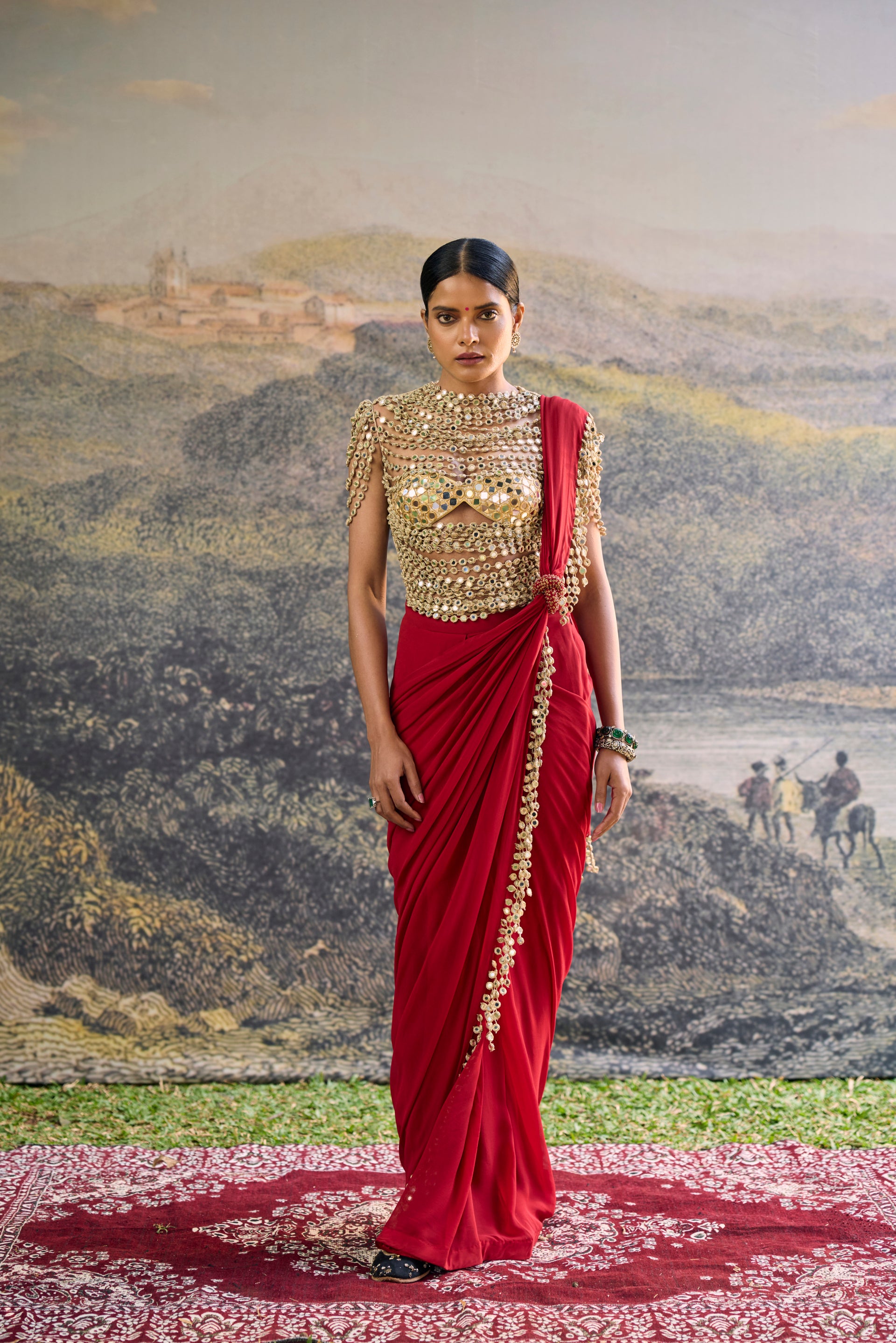 Vihana Saree Set