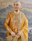Sunehri Zari Sharara Set