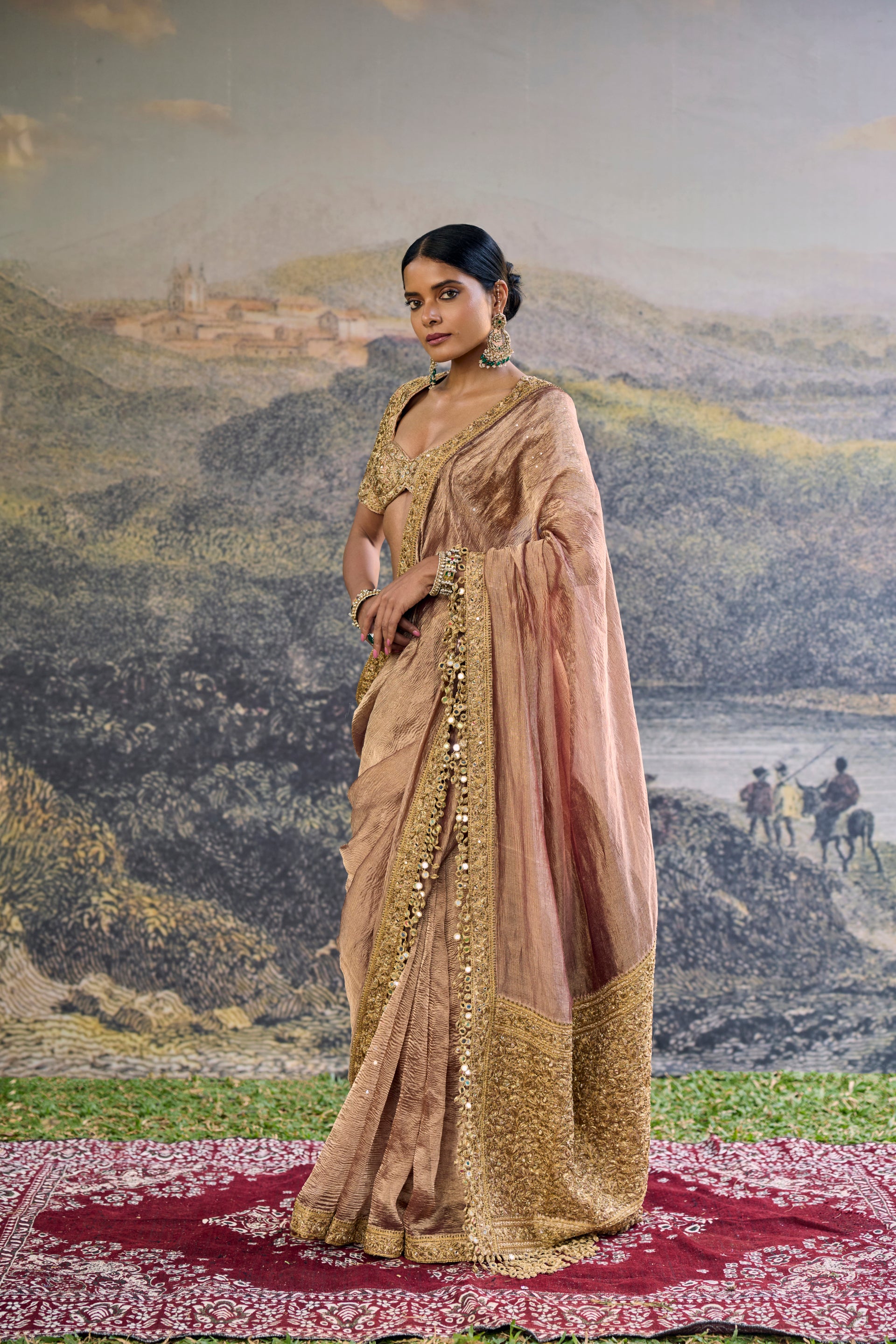Trinaya Saree Set