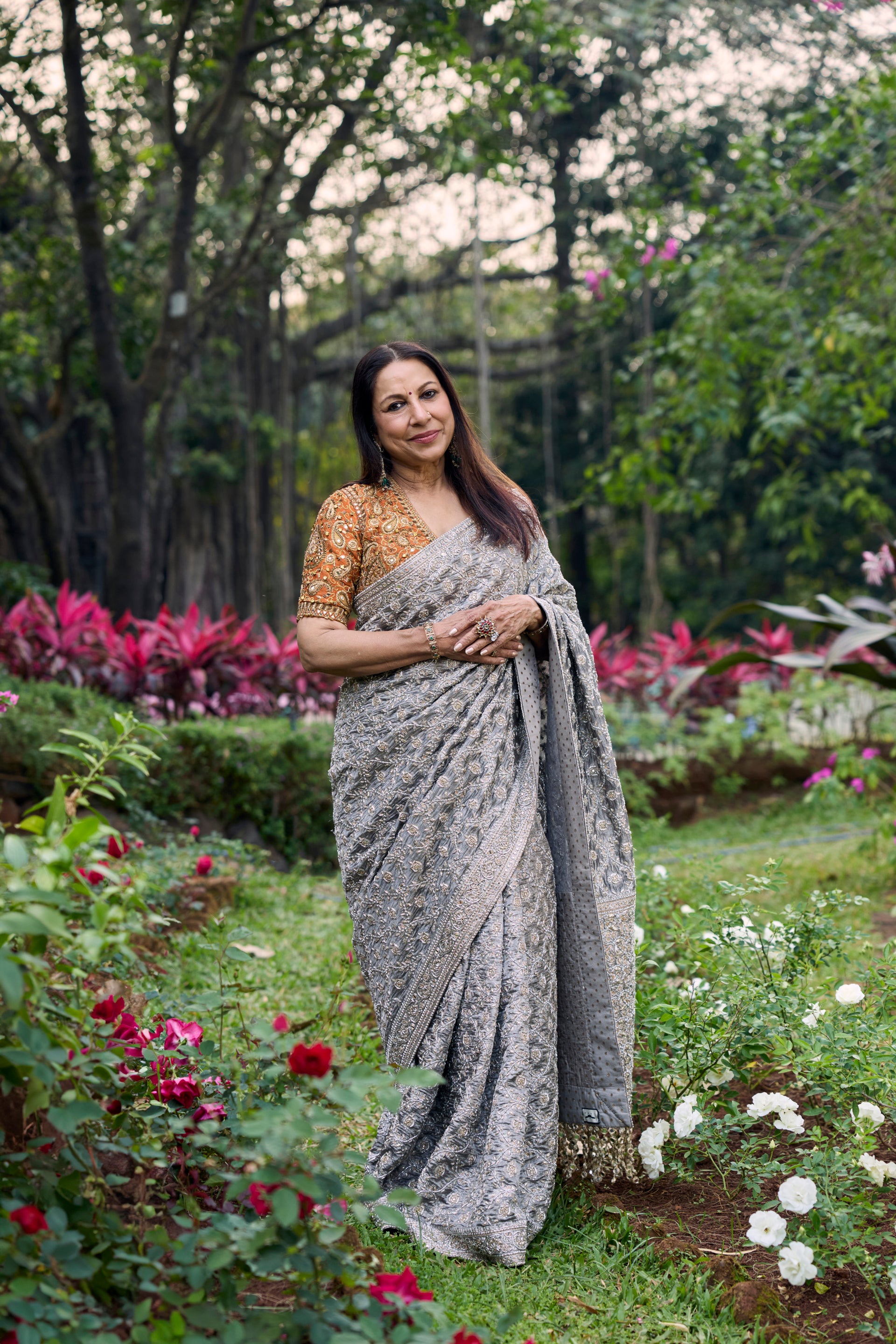 Chandi Rang Heritage Saree Set