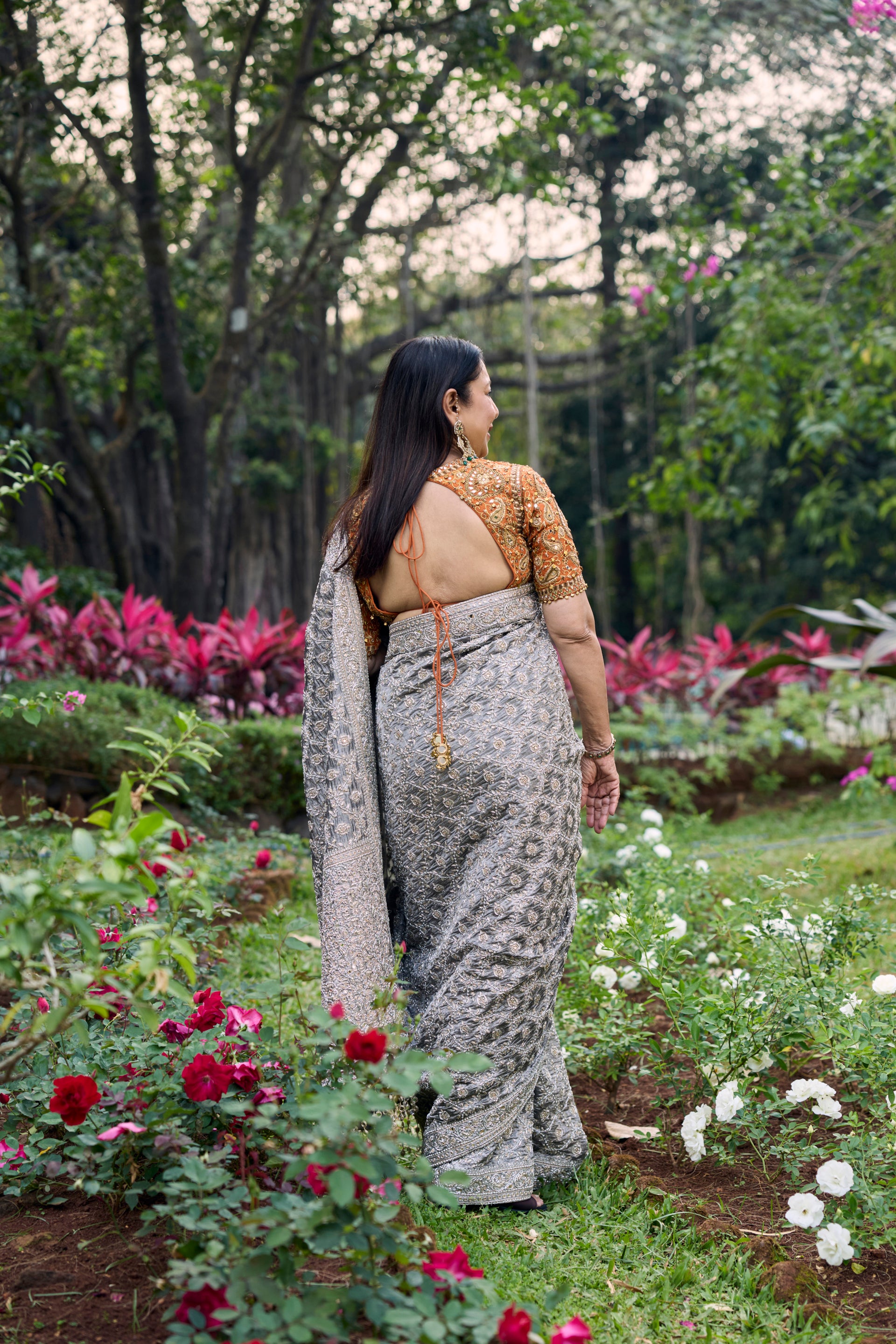 Chandi Rang Heritage Saree Set
