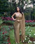 Unehri Noor Crystal Saree Set