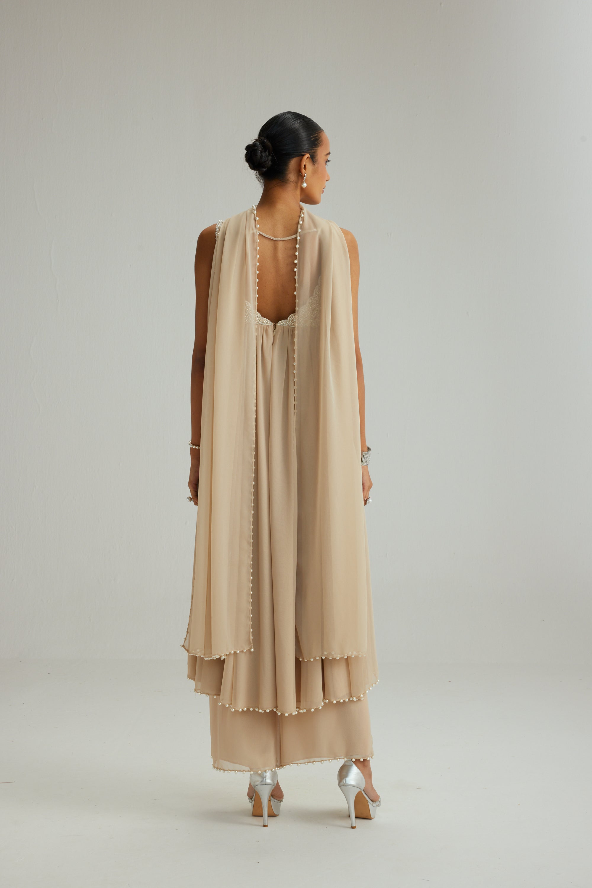 Light Beige Kurta Set