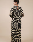 Zebra Print Kaftan
