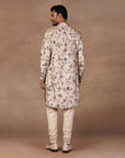 Almond Ivory Kurta Set | East