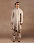 Almond Ivory Sherwani Set