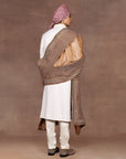Antique Gold Embroidered Stole | East