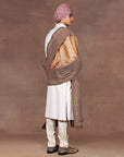 Antique Gold Embroidered Stole | East
