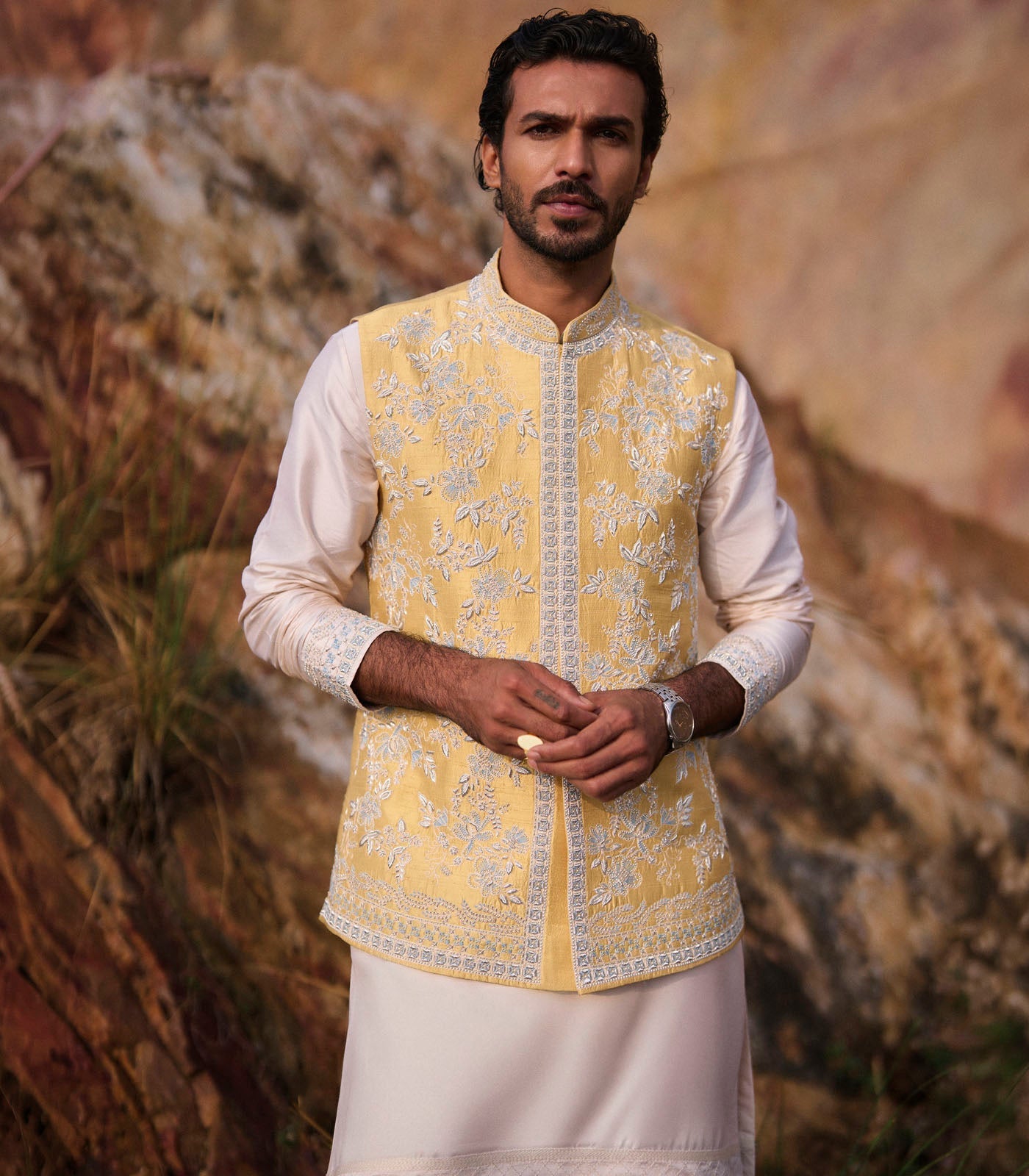 Summer Yellow Bandi Set