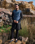 Midnight Blue Bandi Set