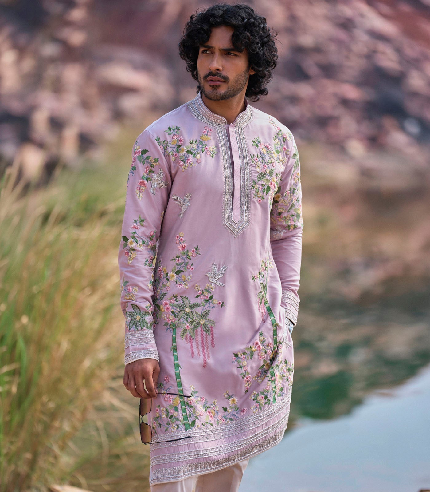 Lilac Royal Kurta Set