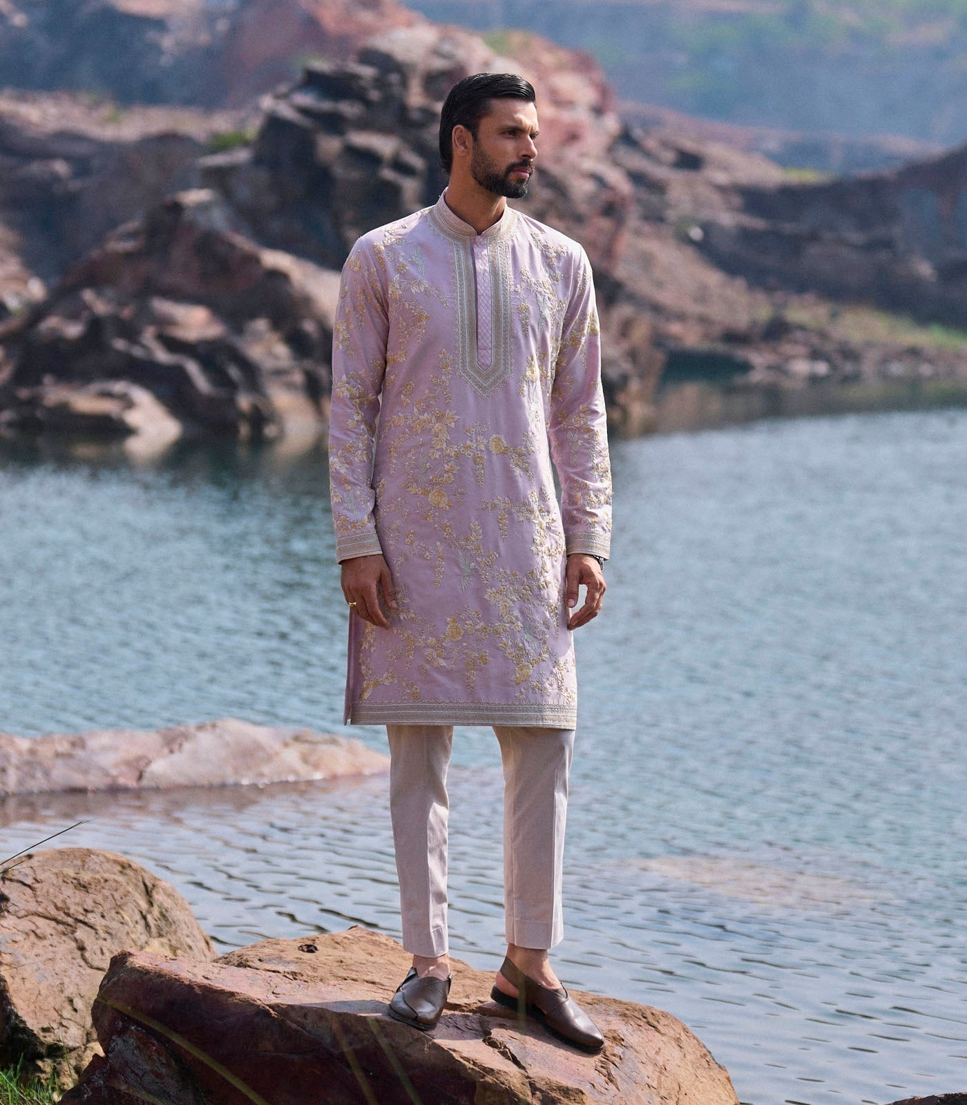 Lilac Kurta Set