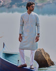 Powder Blue Kurta Set