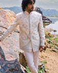 Ivory Bandhgala Set