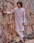 Lilac Mallow Kurta Set