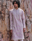 Lilac Mallow Kurta Set