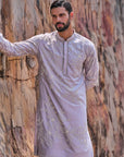 Light Grey Kurta Set