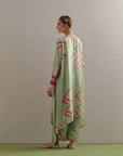 Kaftaan Kurta Set - Green